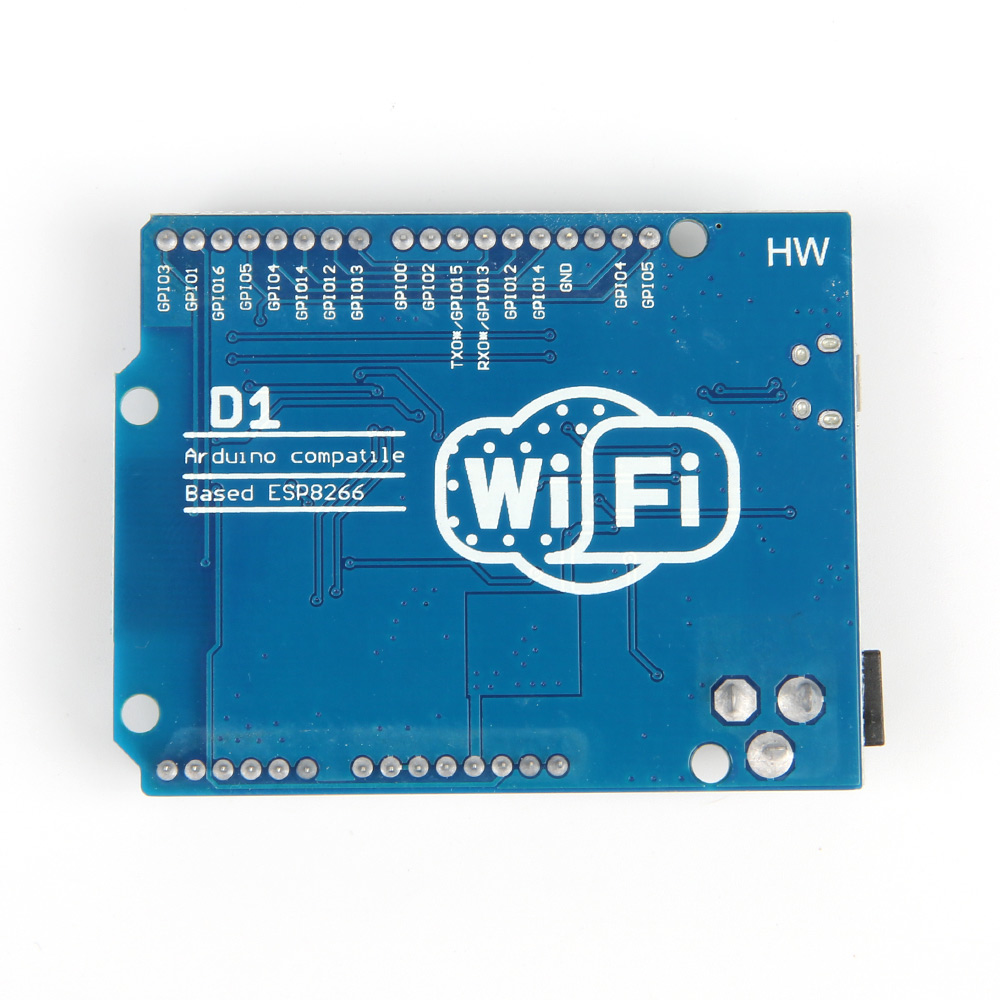Контроллер WeMos D1 WiFi UNO ESP8266, новая версия